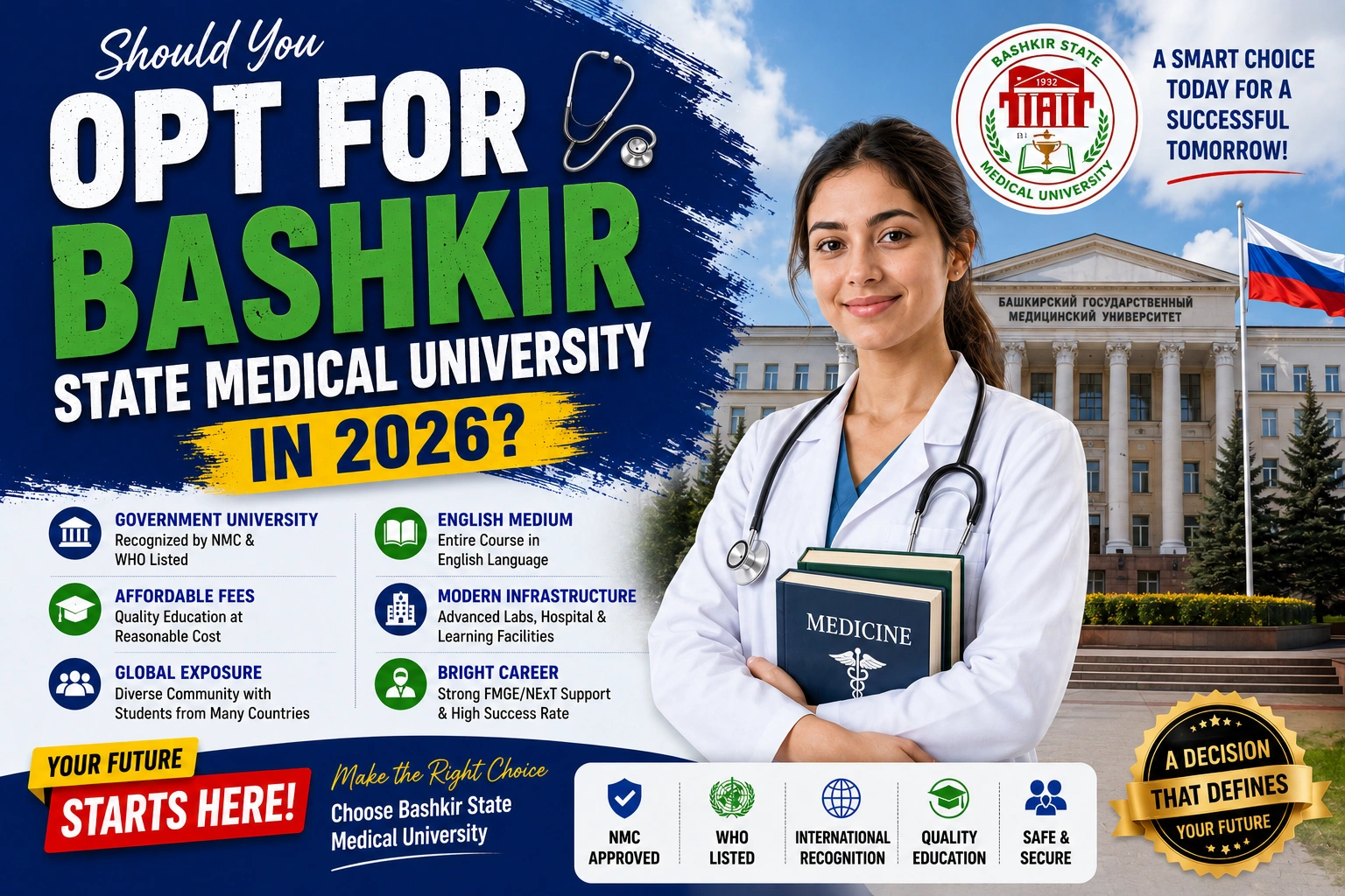 Should You Opt for Bashkir State Medical University in 2026?